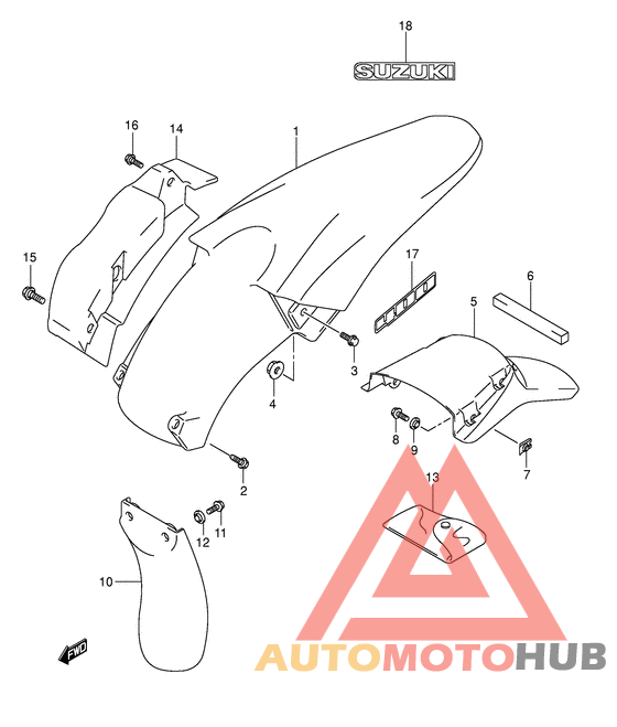 Заднее крыло