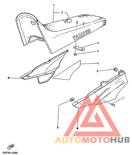 Seat/ side cover