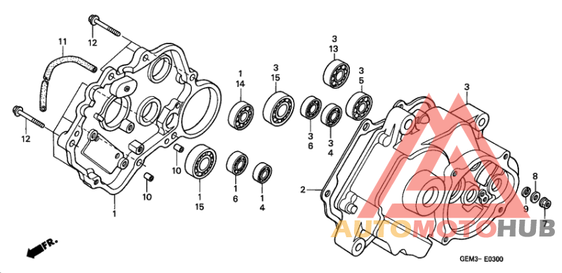 Картер двигателя