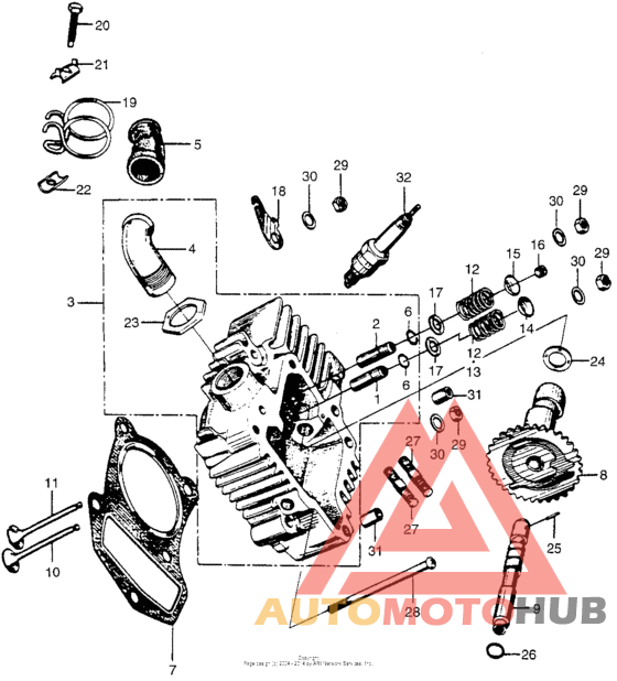 Головка цилиндров + Распред.вал