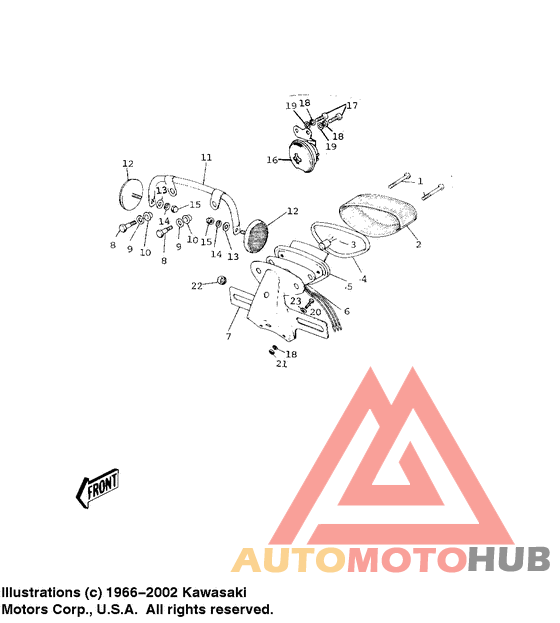 Taillight unit ass`y