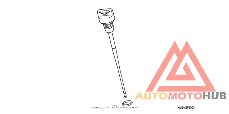 Chrome billet dipstick (v design)
