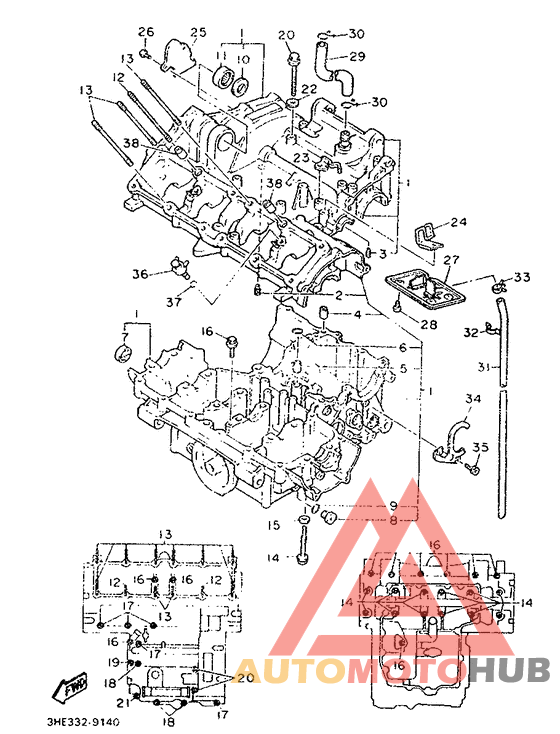 Картер двигателя