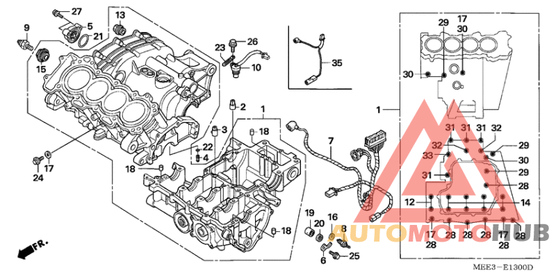 Картер двигателя