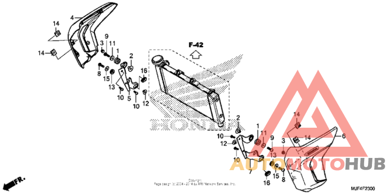 Кожух радиатора