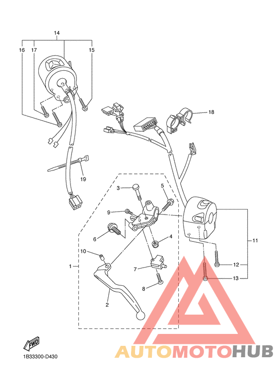 Handle switch & lever