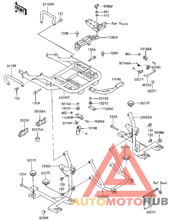 Trunk bracket
