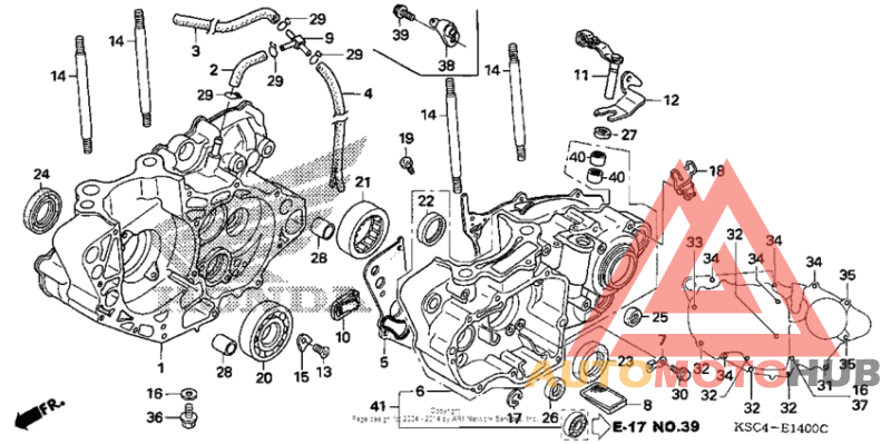 Картер двигателя