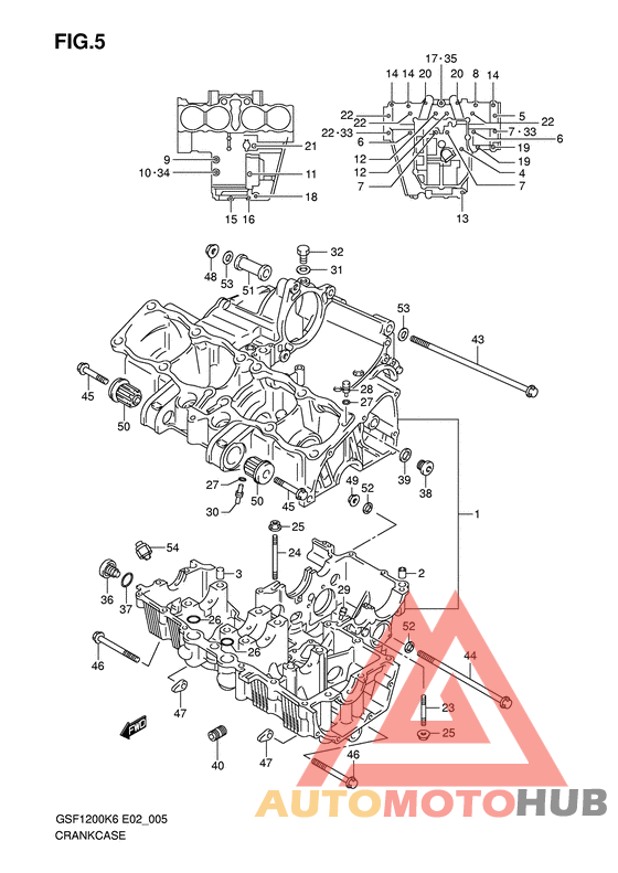 Картер двигателя