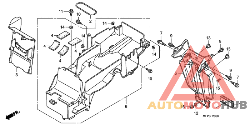 Заднее крыло