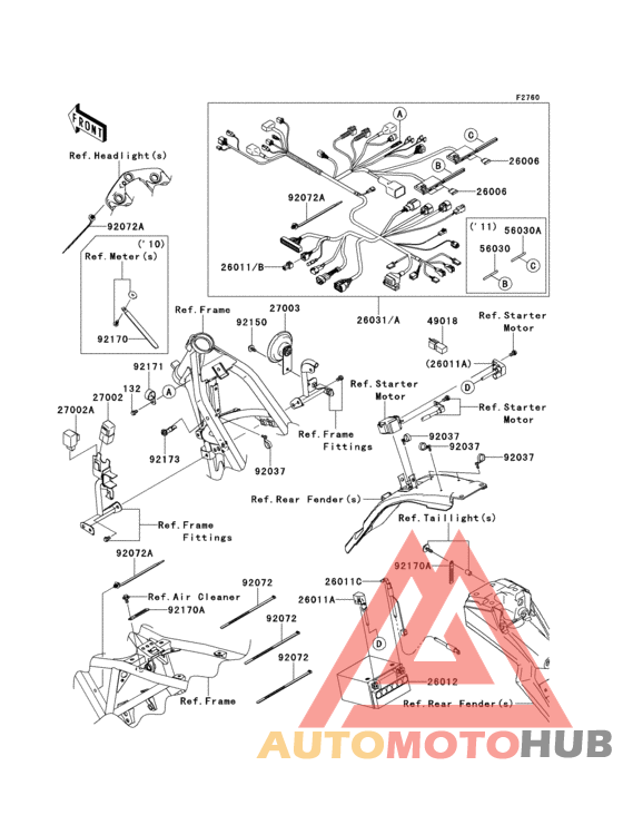 Chassis electrical equipment(caf/cbf)