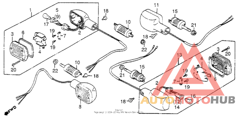 Задний фонарь