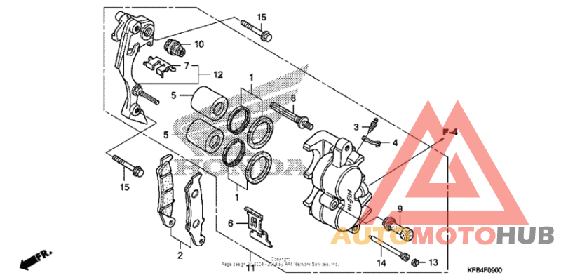 Передний суппорт