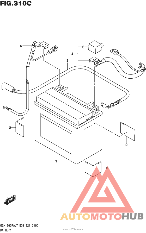 Battery (Gsx1300Ral7 E33)
