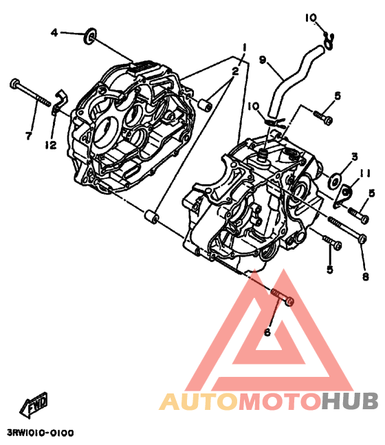 Картер двигателя