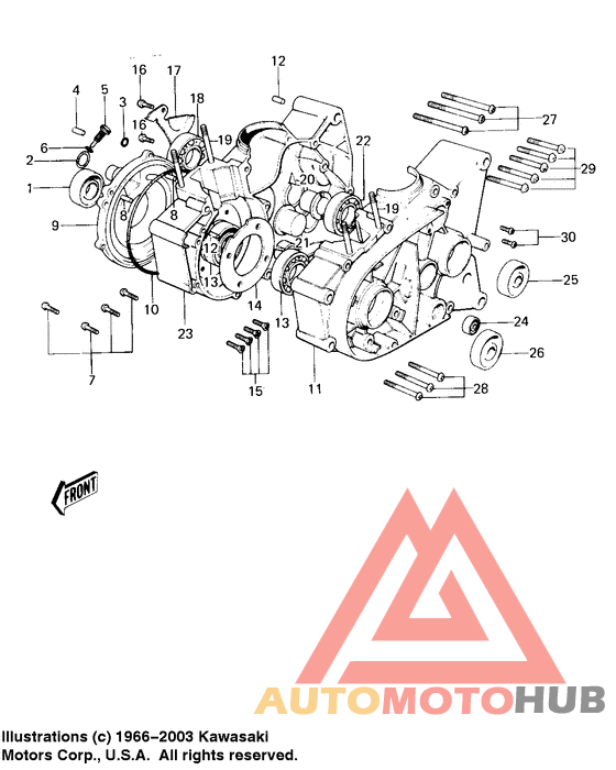 Картер двигателя