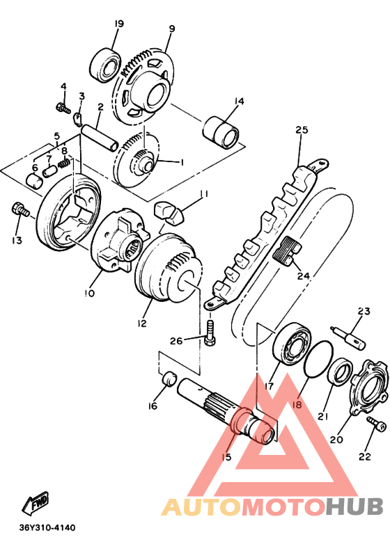 Муфта стартера