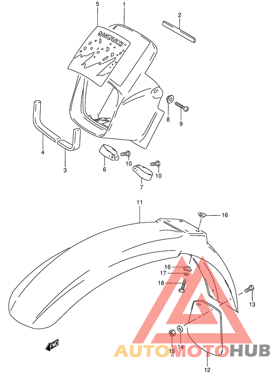 Фара головного света