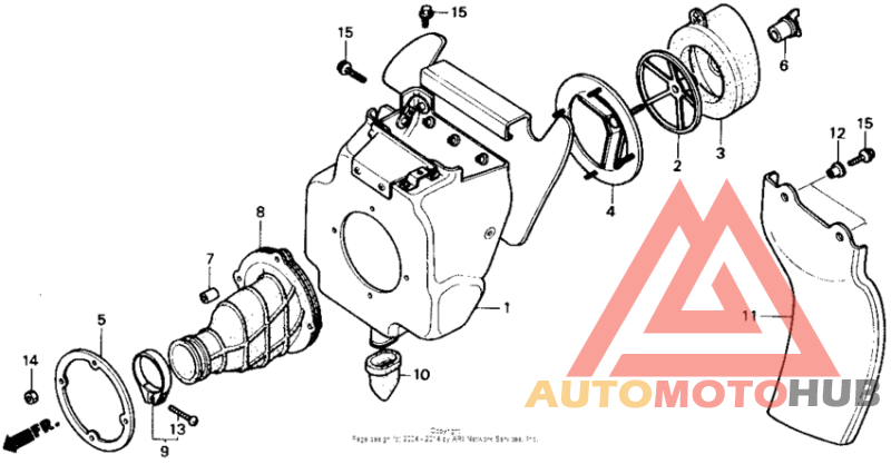 Air cleaner 85