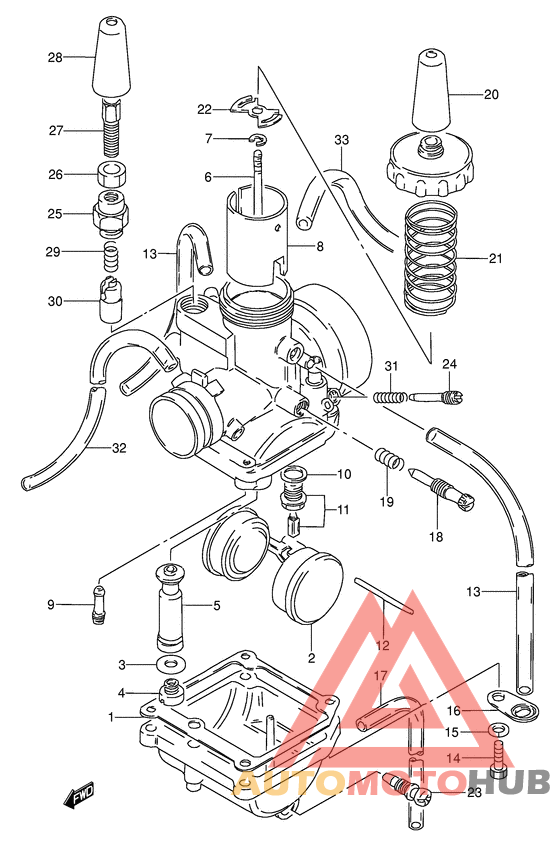 Carburetor assy