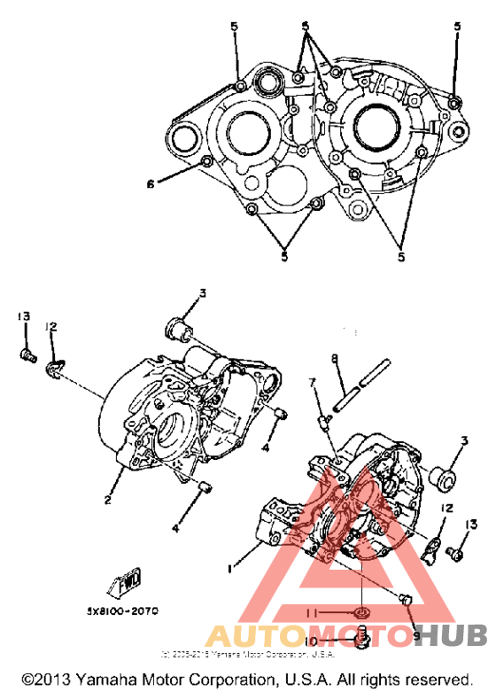 Картер двигателя