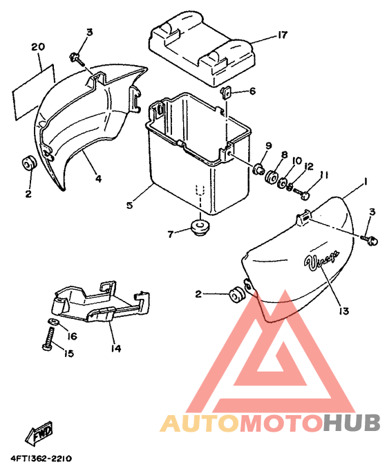 Side cover / oil tank