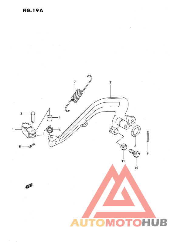 Передний суппорт