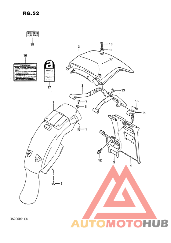 Заднее крыло