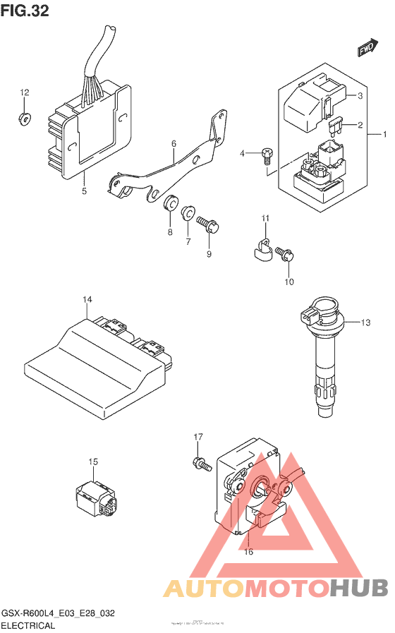 Electrical (Gsx-R600L4 E03)