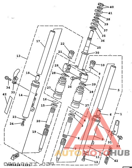Передняя вилка