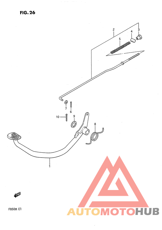 Передний суппорт