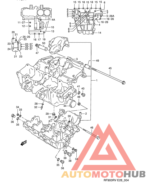 Картер двигателя