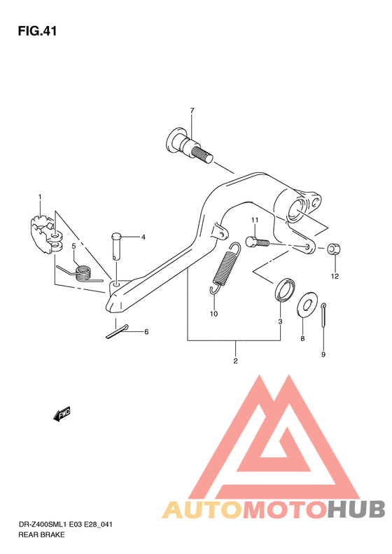 Передний суппорт