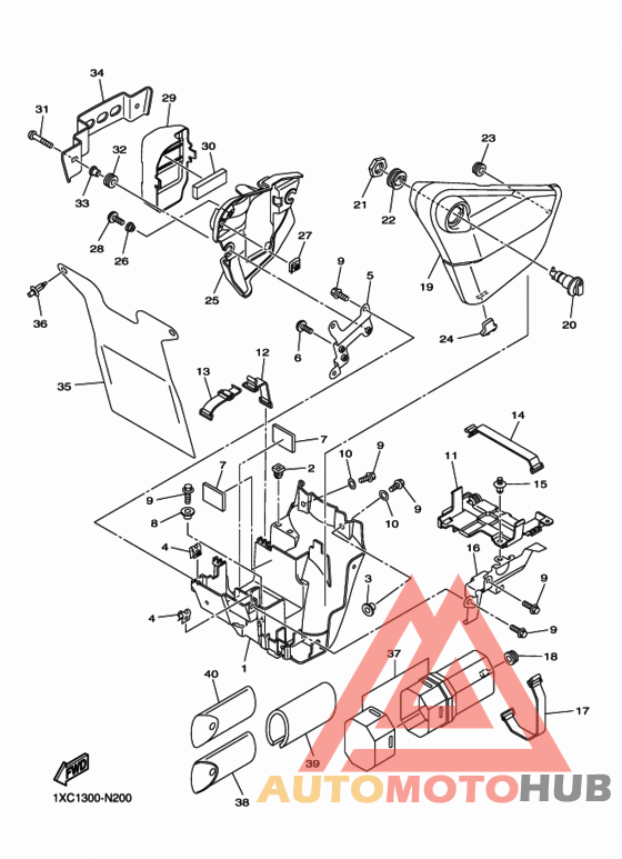 Боковые обтекатели