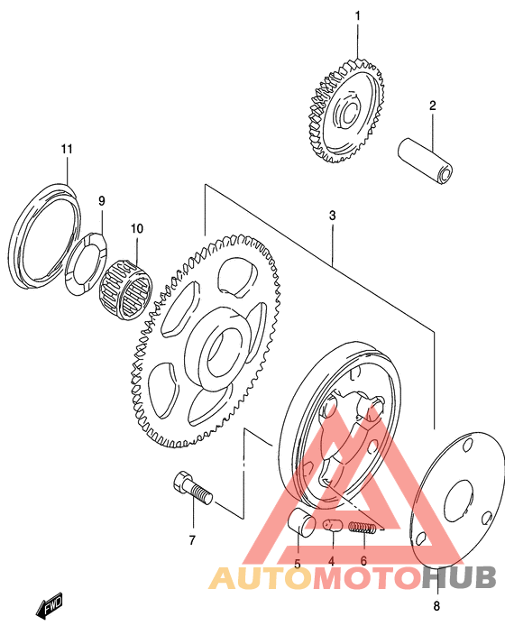 Муфта стартера
