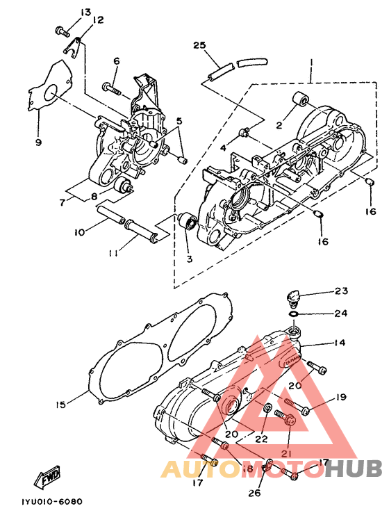Картер двигателя
