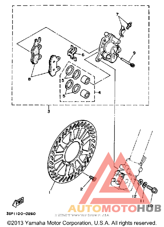 Front brake clipper
