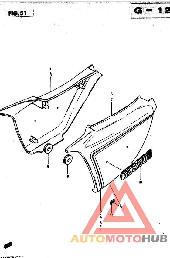 Обтекатель задний