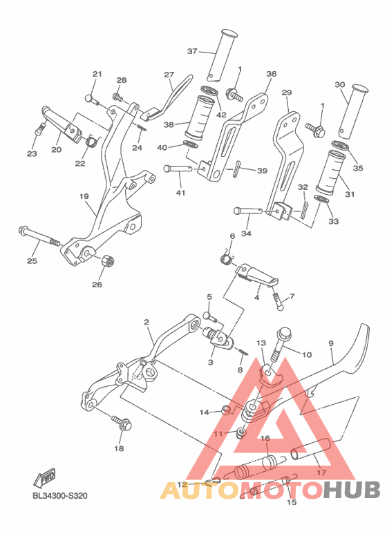 Stand & footrest