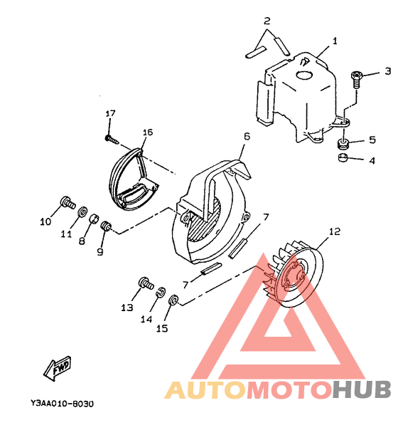 Cubierta para descarga