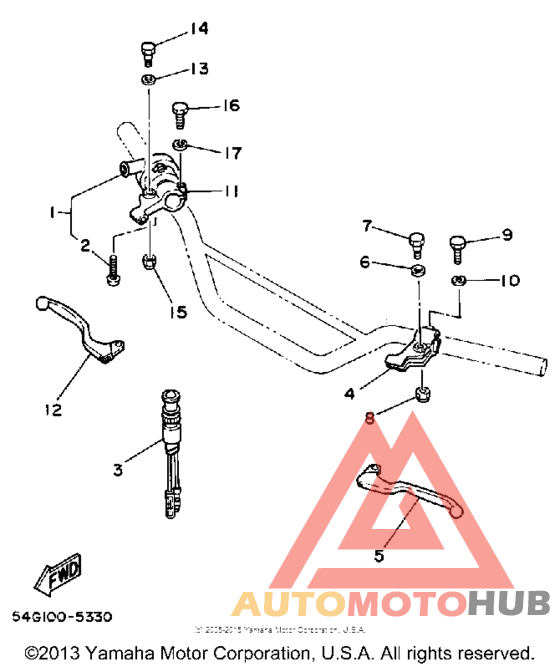 Handle switch - lever