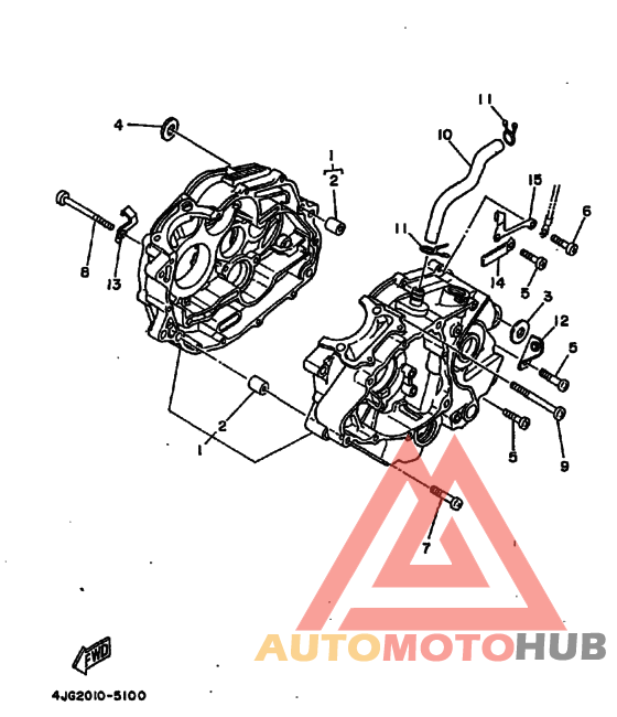 Картер двигателя