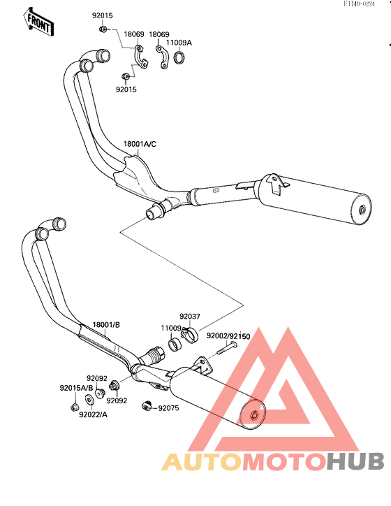 Muffler comp