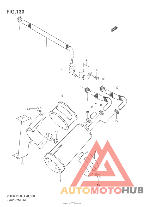 Evap System (Vl800C  E33)