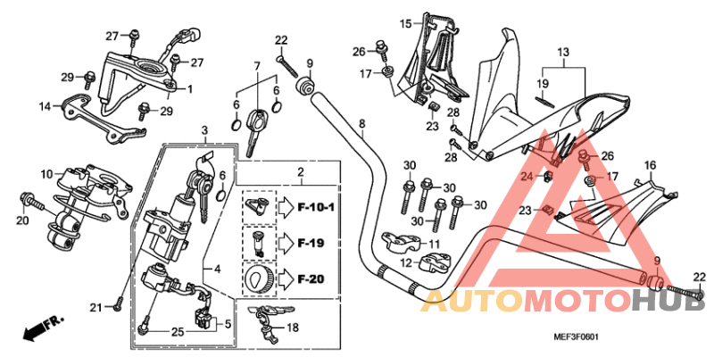 Handle pipe/handle cover