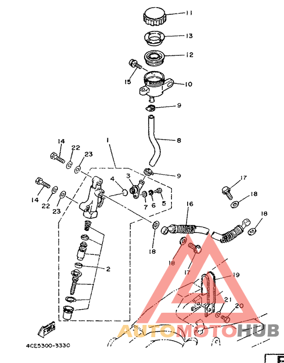 Задний торм цилиндр
