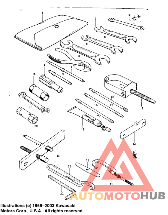Owner tools/special service tools
