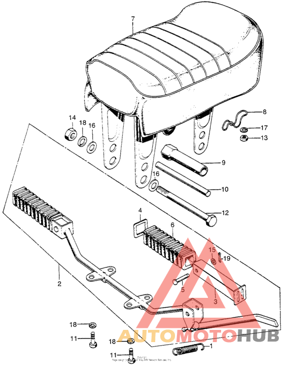 Seat + step bar