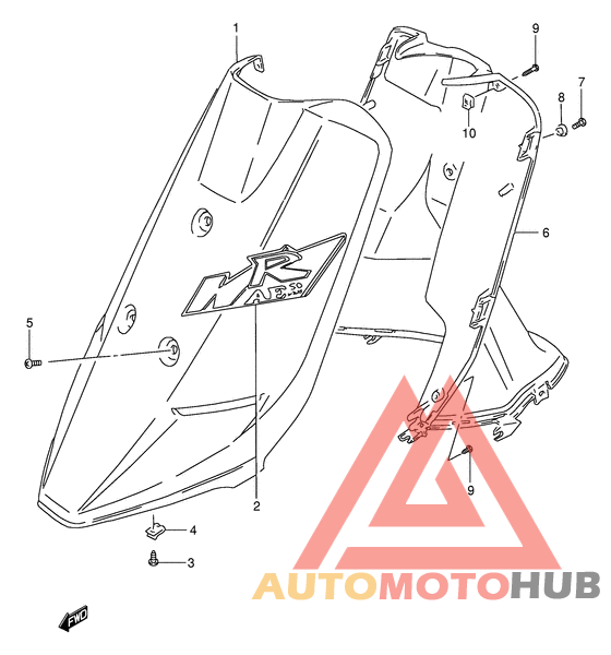 Щиток облицовочный