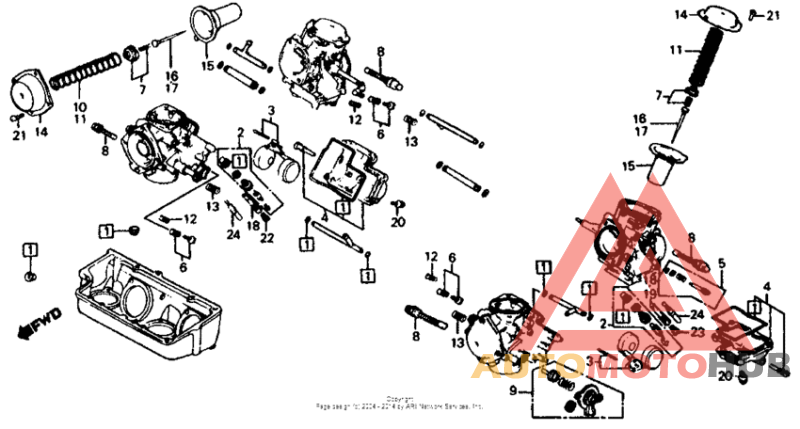 Carburetor comp. parts